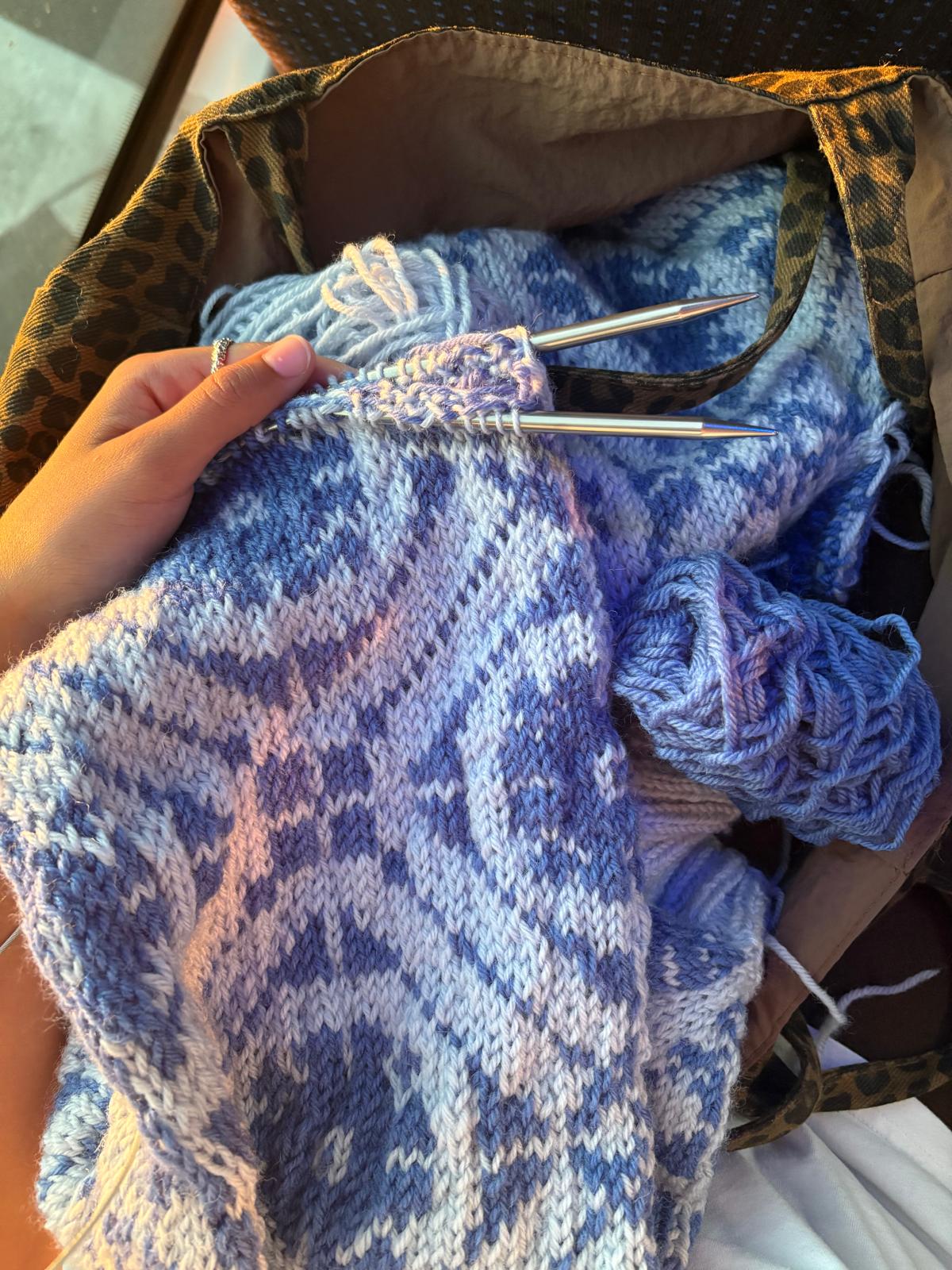Blue diamond vest — photo 4